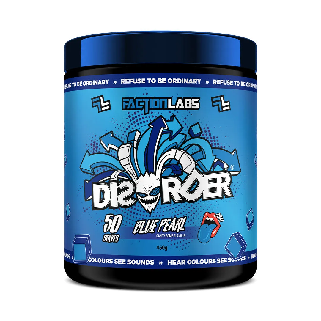 Disorder Pre Workout By Faction Labs