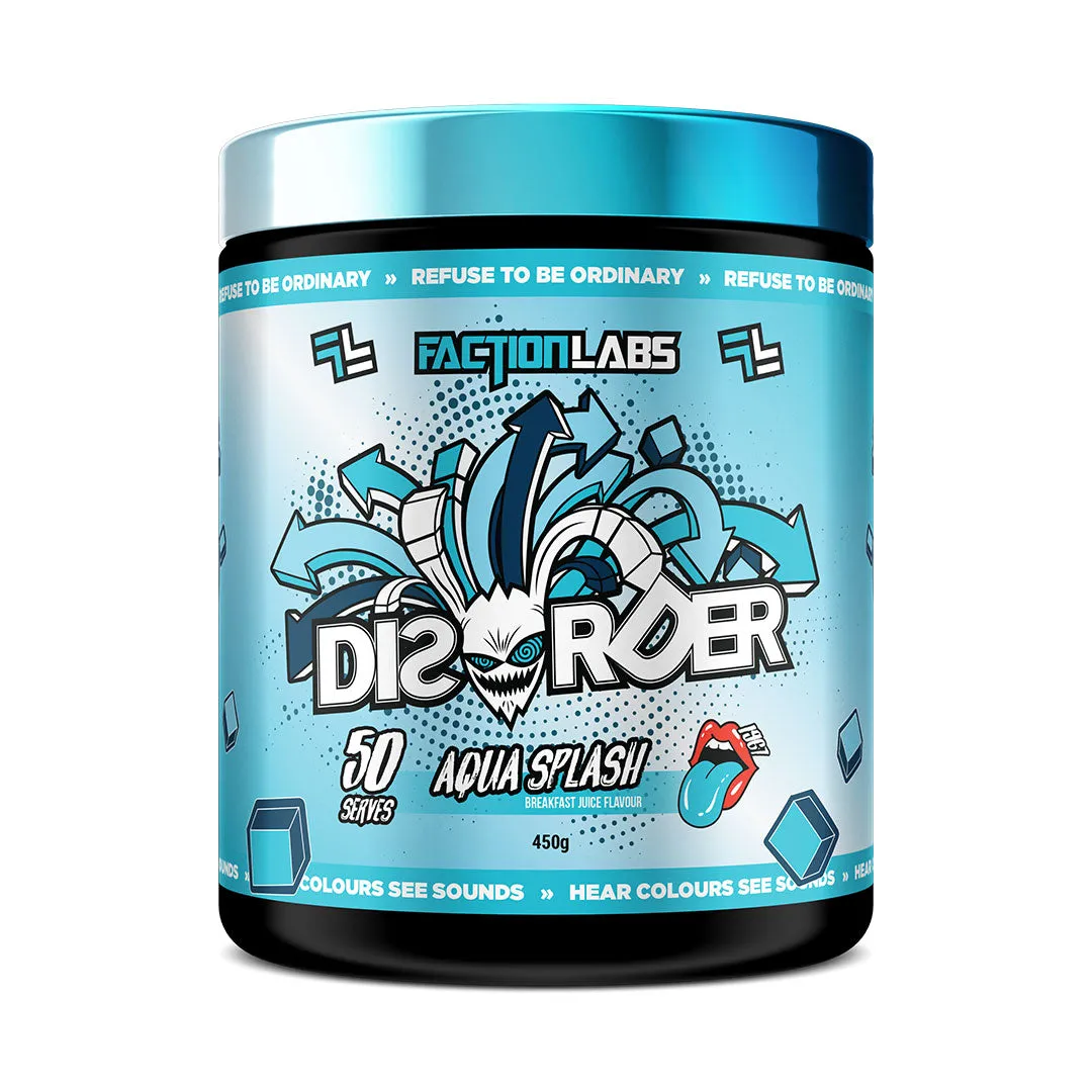 Disorder Pre Workout By Faction Labs