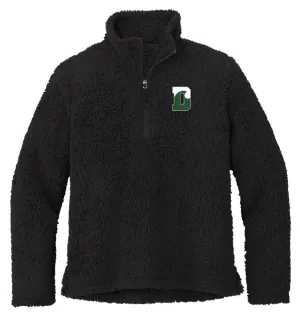 E-S Sports LADIES 1/4 Zip Sherpa - Black