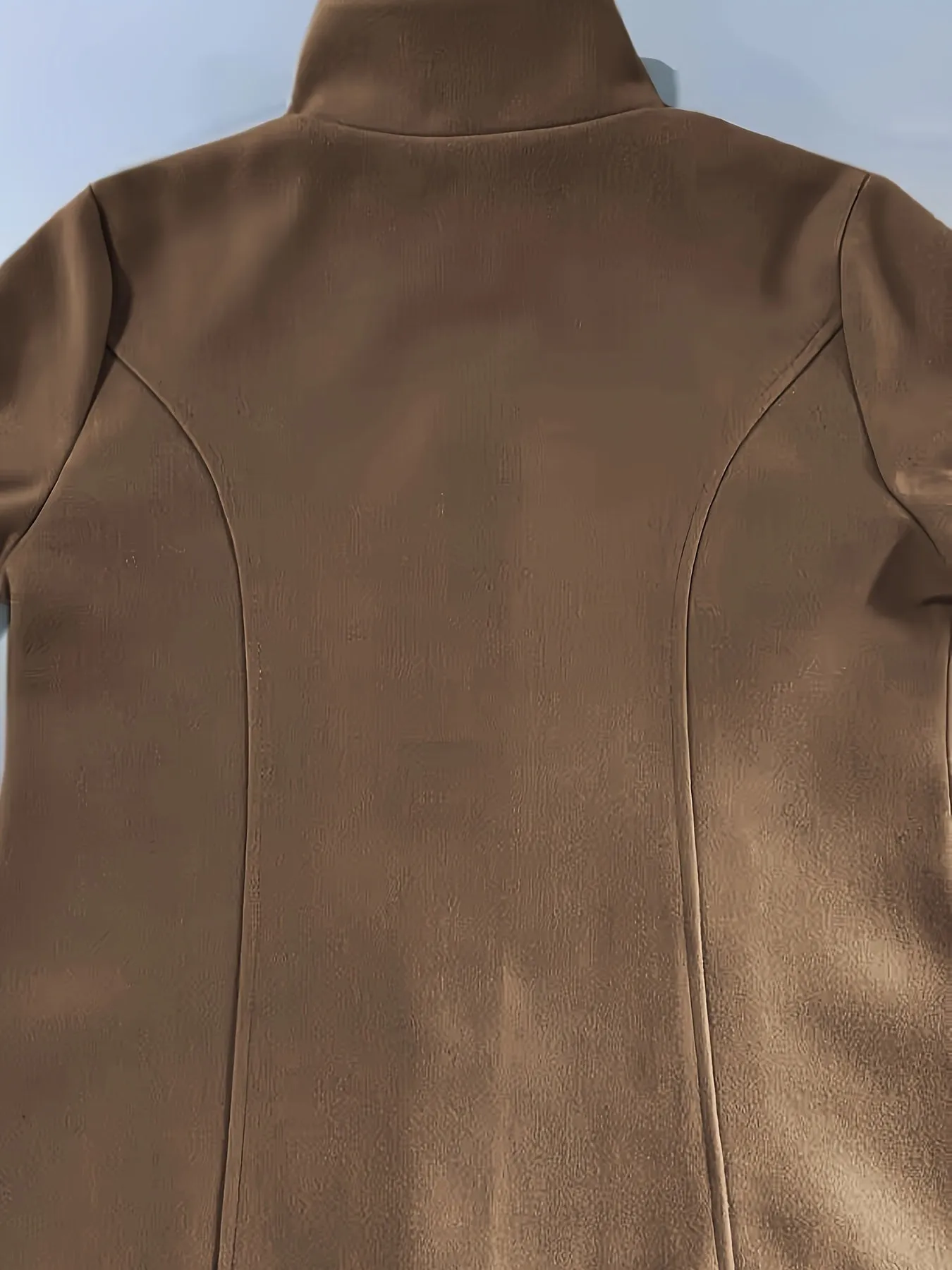 Elegant Single Breasted Womens Fall  Winter Coat