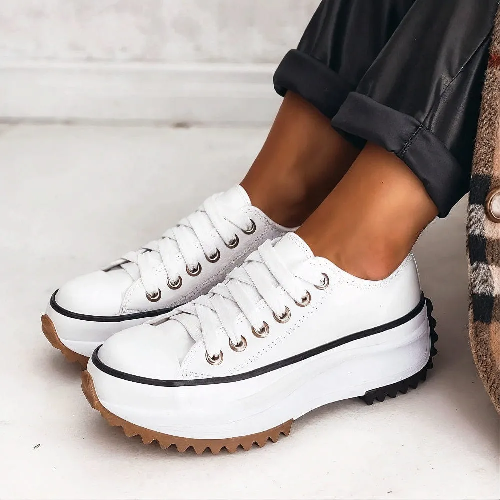 Ellie - Stilvolle und Lässige Frühling Unterstützende Sneakers für Damen