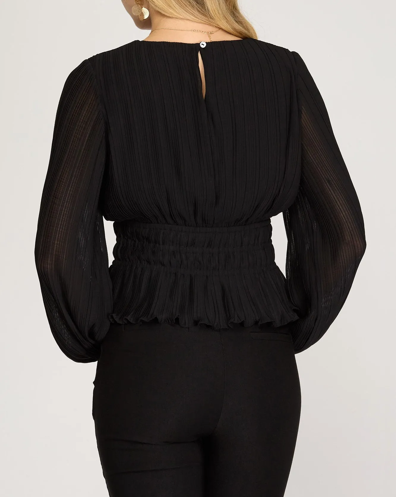 EMMA TOP - BLACK