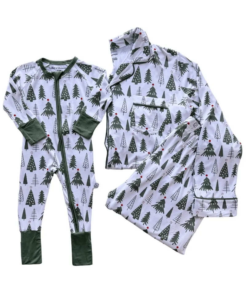 Family Matching Sleepwear - Christmas Trees