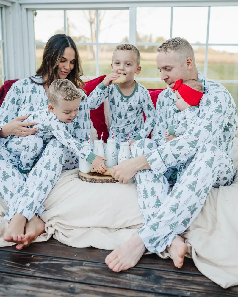 Family Matching Sleepwear - Christmas Trees