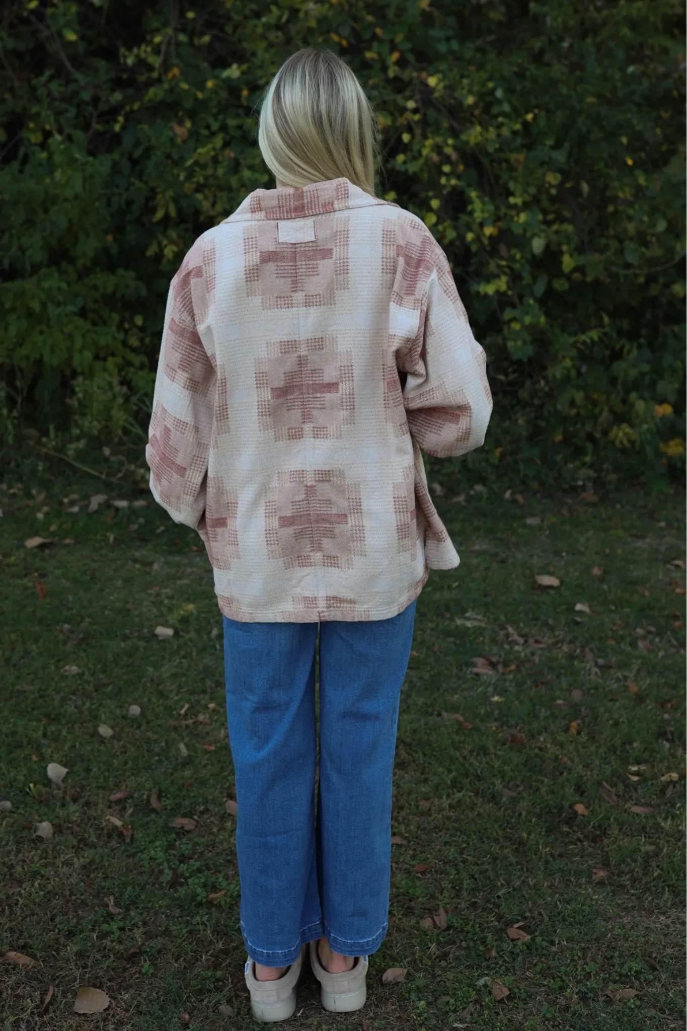 Free People: Keep It Cozy Shirt in Berry Combo
