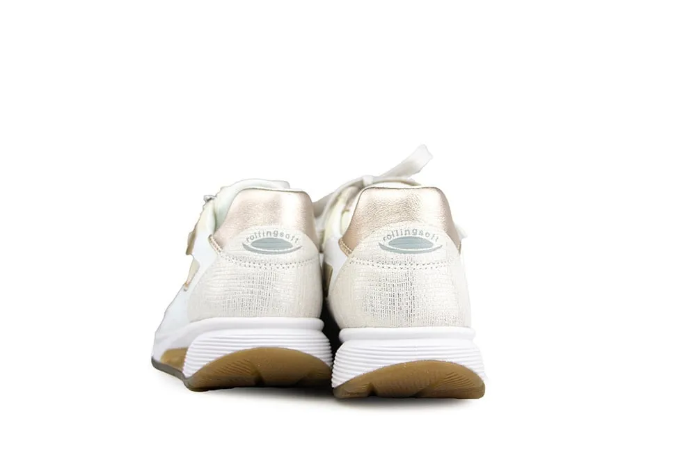 Gabor Rolling Soft Sneaker Weiss Panna 66.878.63