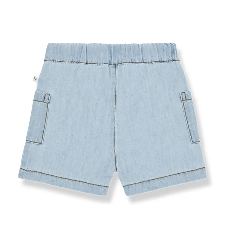 GIACOMO woven bermuda - denim