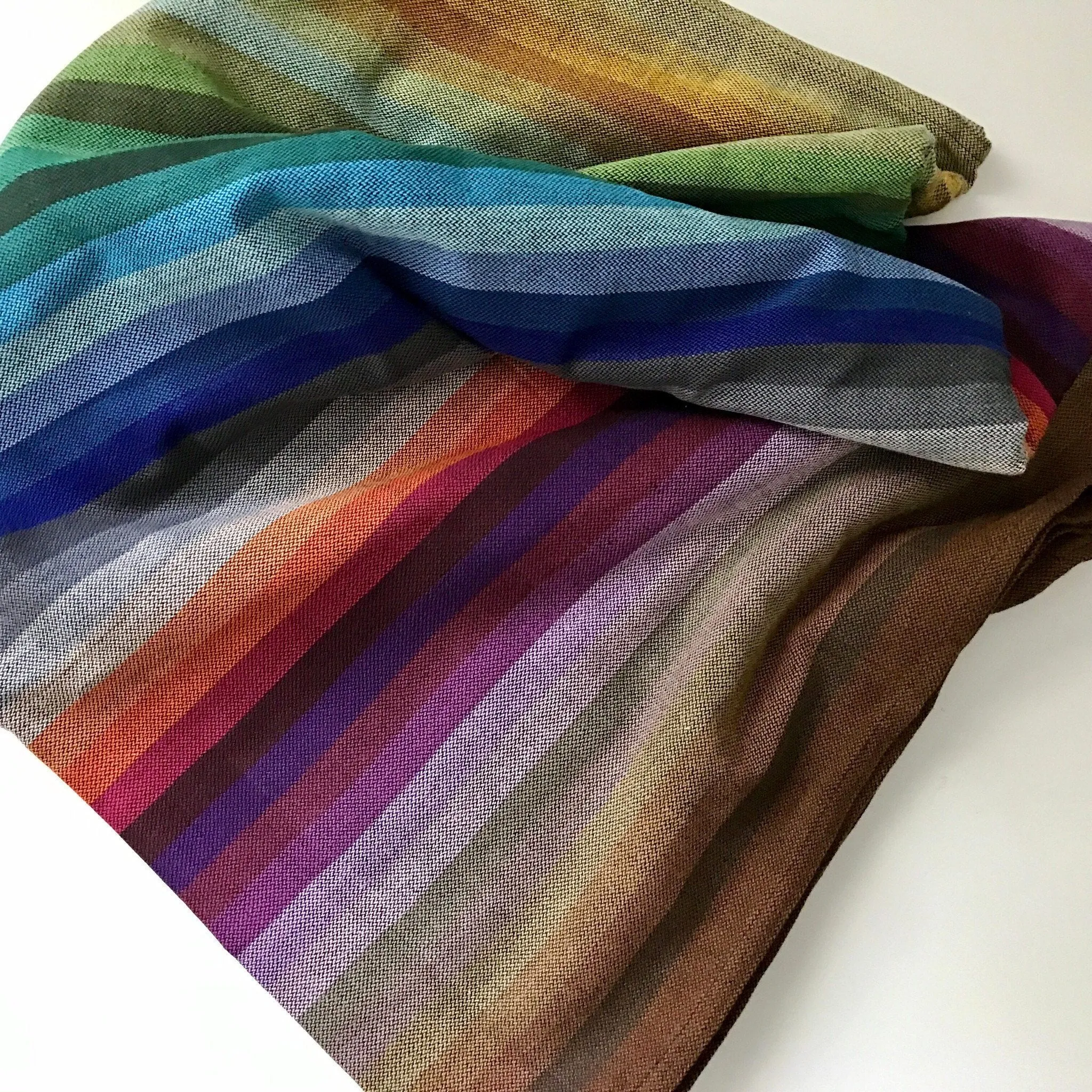 Girasol Amitola Black Weft Woven Wrap