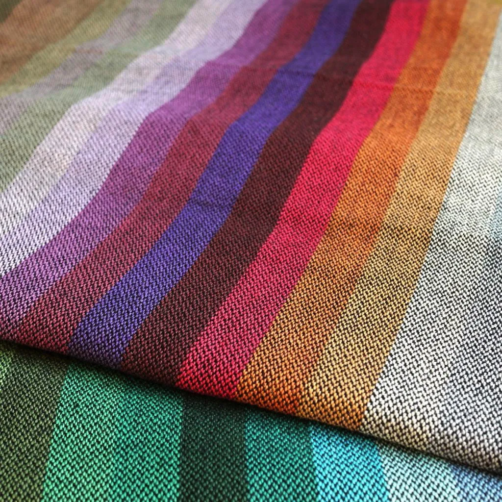 Girasol Amitola Black Weft Woven Wrap