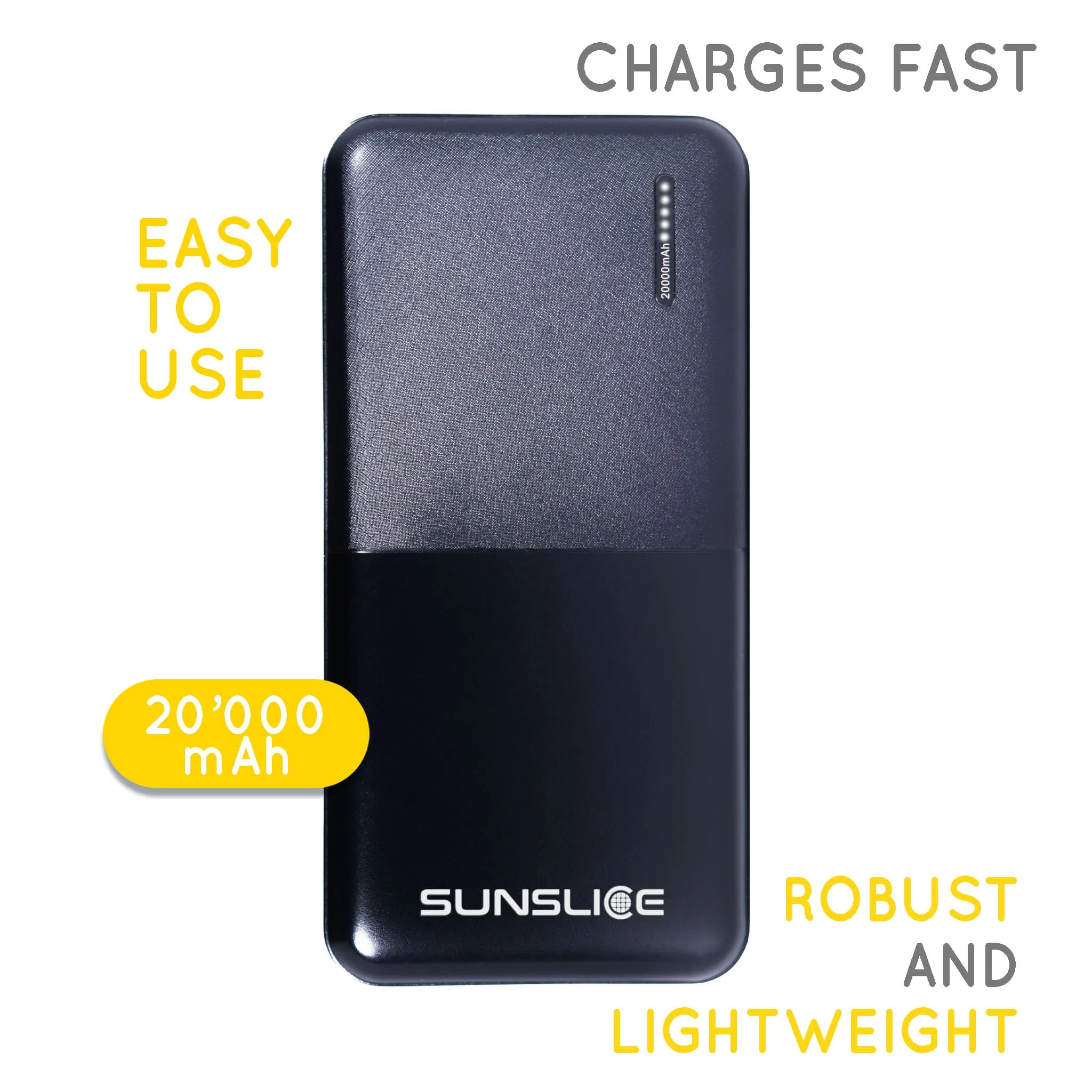 Gravity 20'000 mAh - Fast Portable Power Bank