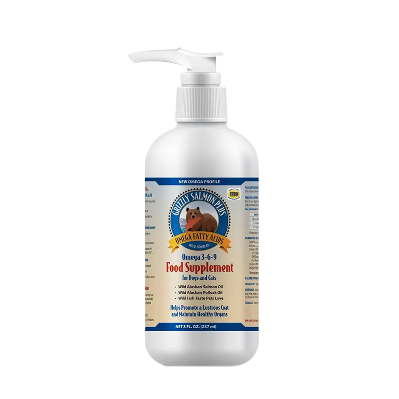 Grizzly - Salmon Oil Plus for Dogs and Cats