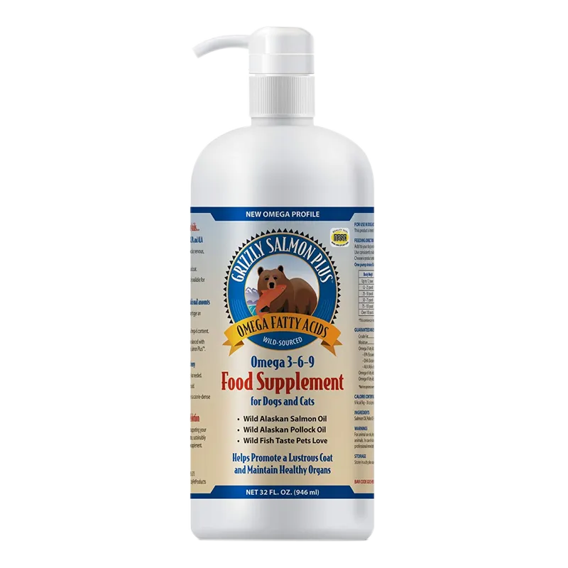 Grizzly - Salmon Oil Plus for Dogs and Cats