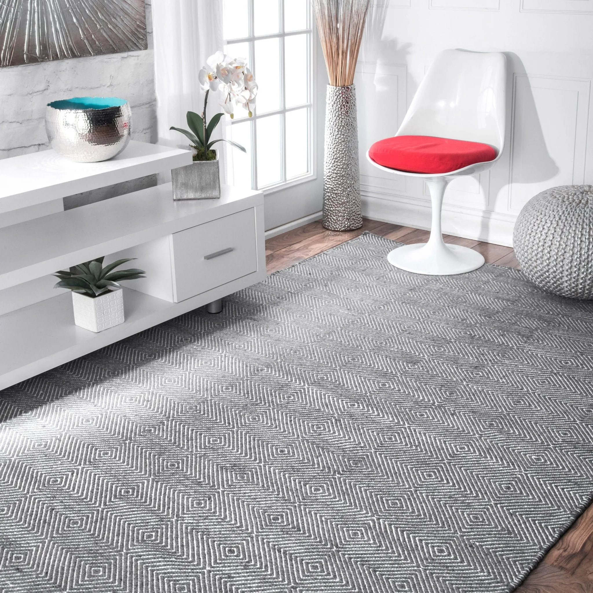 HAND WOVEN AGO RUG