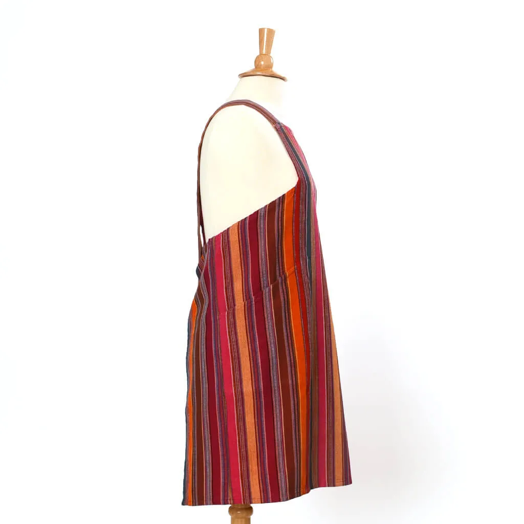 Hand Woven Crossback Apron | Berry Jubilee