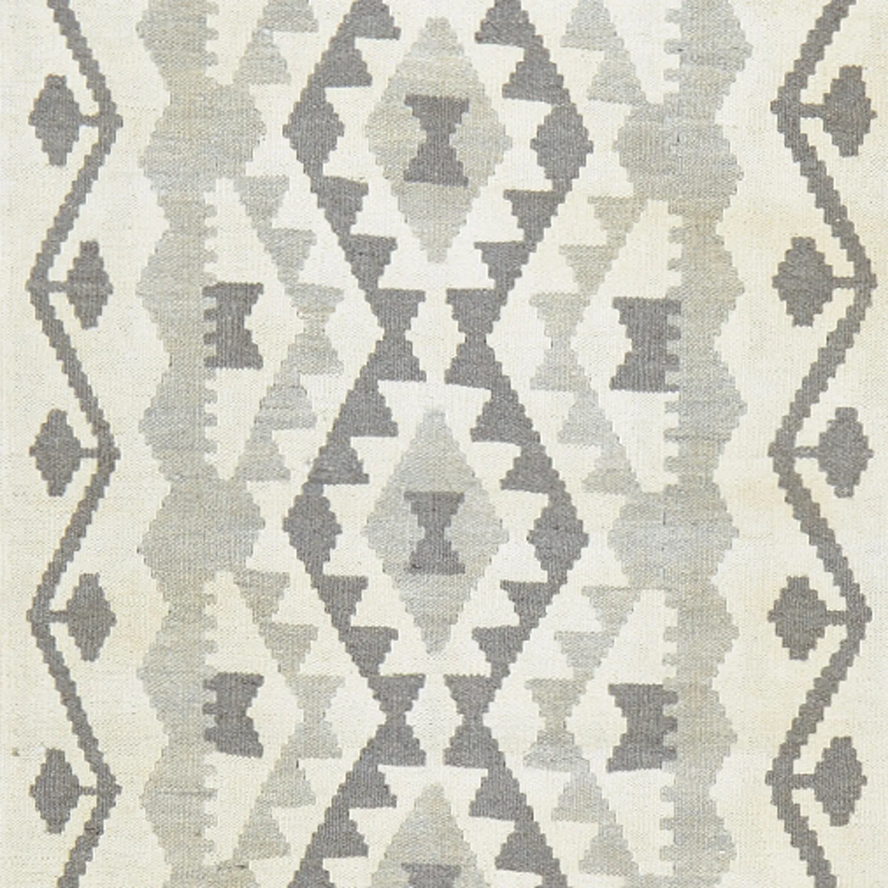 Hand-Woven Flatweave Geometric Design Kilim Handmade Wool (Size 2.10 X 9.7) Cwral-9573