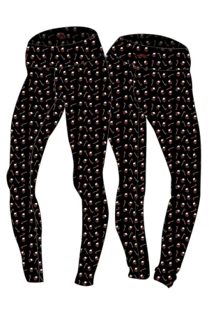 HC - Cozy Christmas Legging/ Black - FINAL SALE
