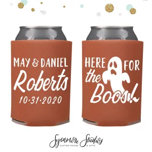 Here For The Boos - Wedding Can Cooler #177R