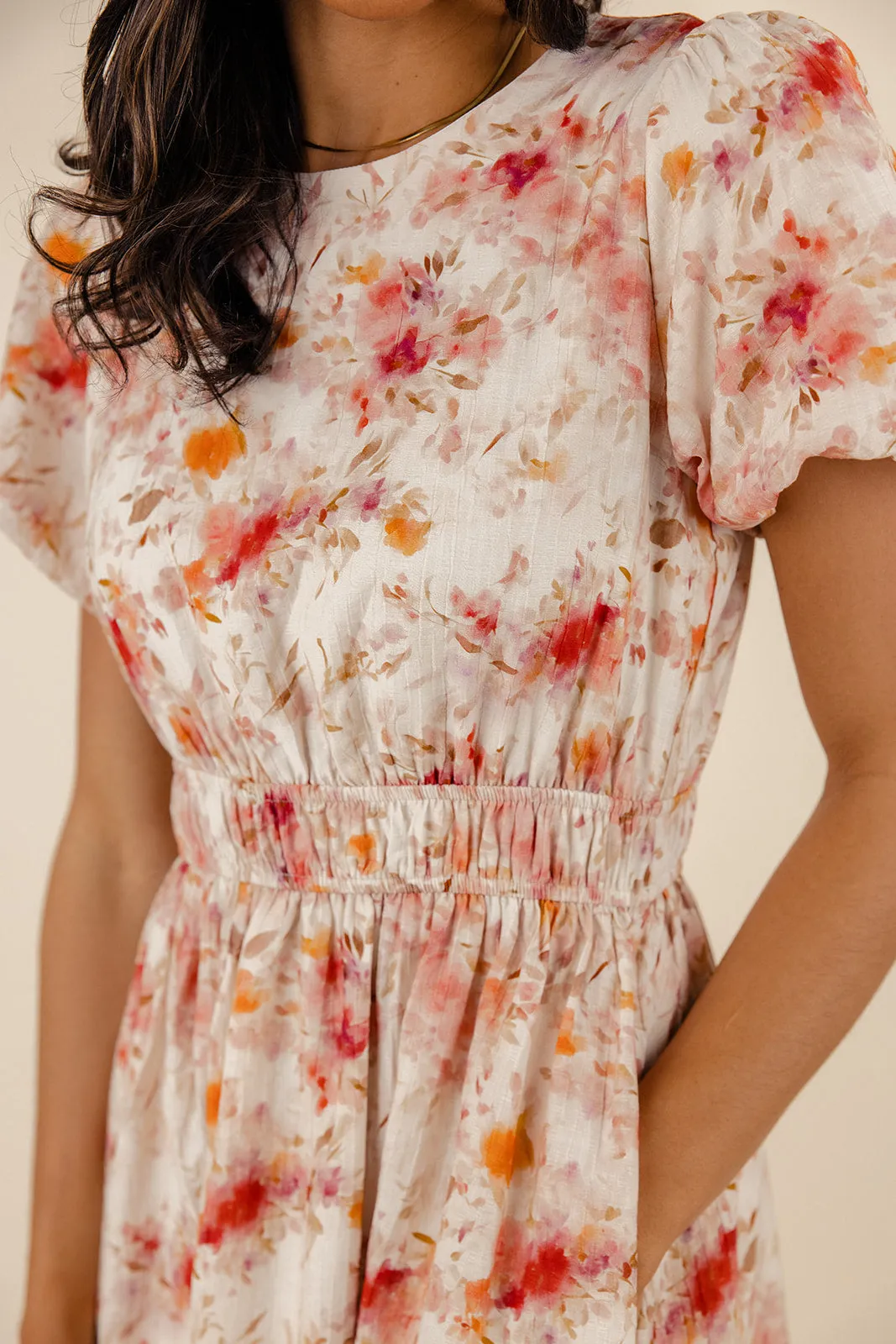Hestia Puff Sleeve Dress
