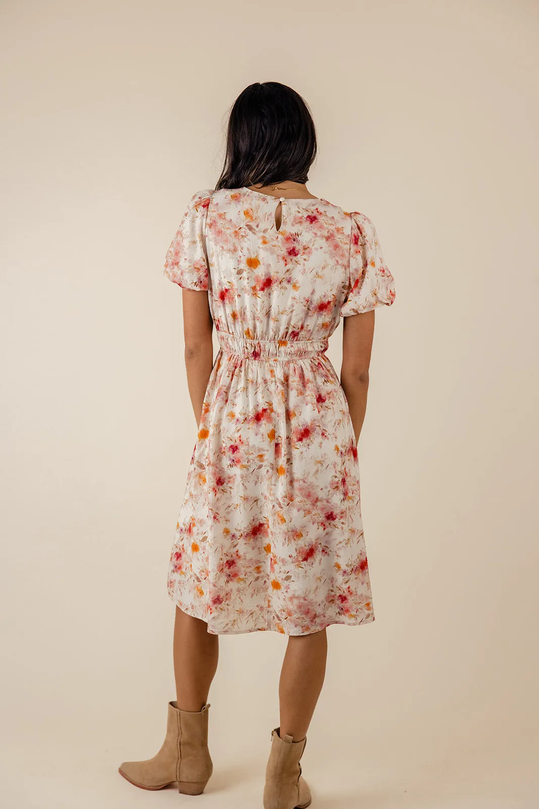 Hestia Puff Sleeve Dress