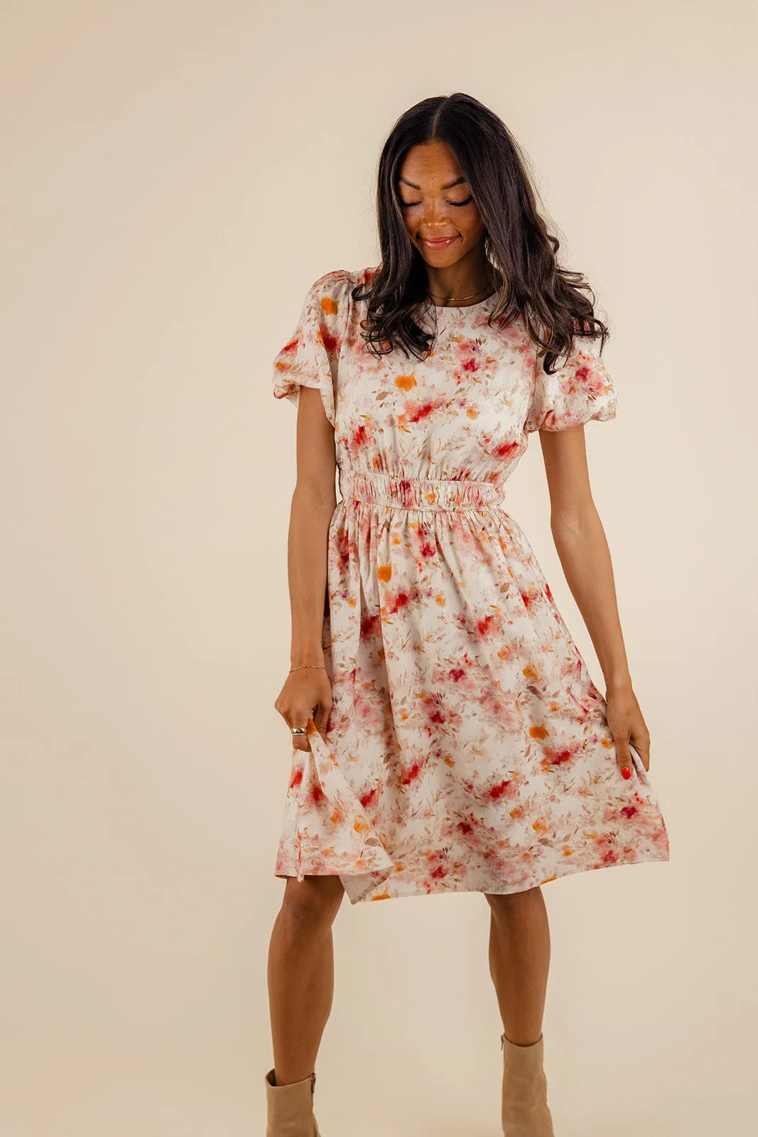 Hestia Puff Sleeve Dress