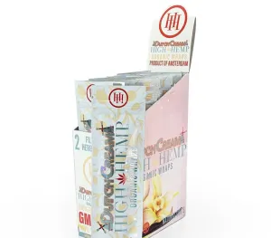 High Hemp Dutch Cream Organic Wraps (25 Count)