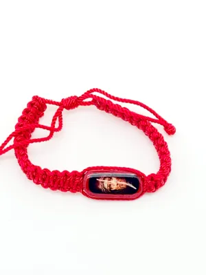 Holy Face of Jesus Corded Bracelet
