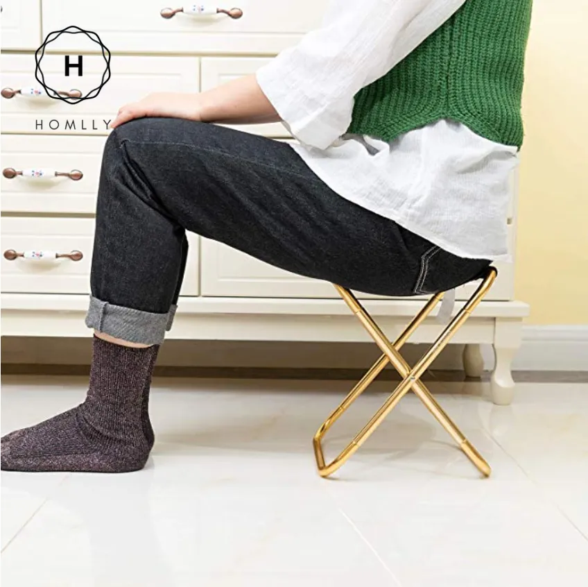 Homlly Ultralight Portable Folding Aluminium Chair