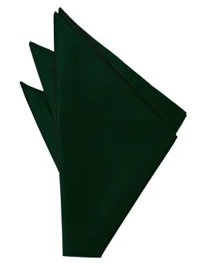 Hunter Solid Twill Pocket Square