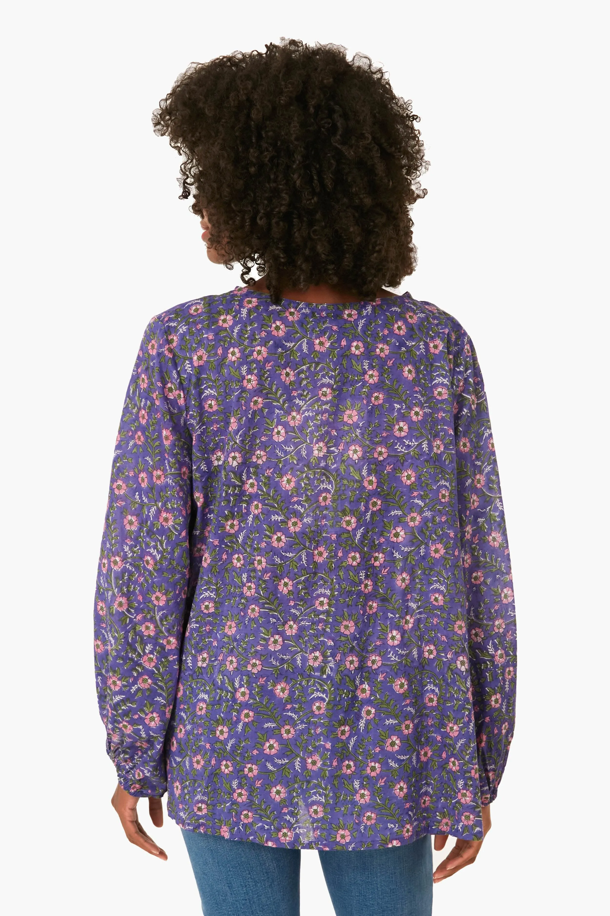 Iris Wildflower Bardot Top