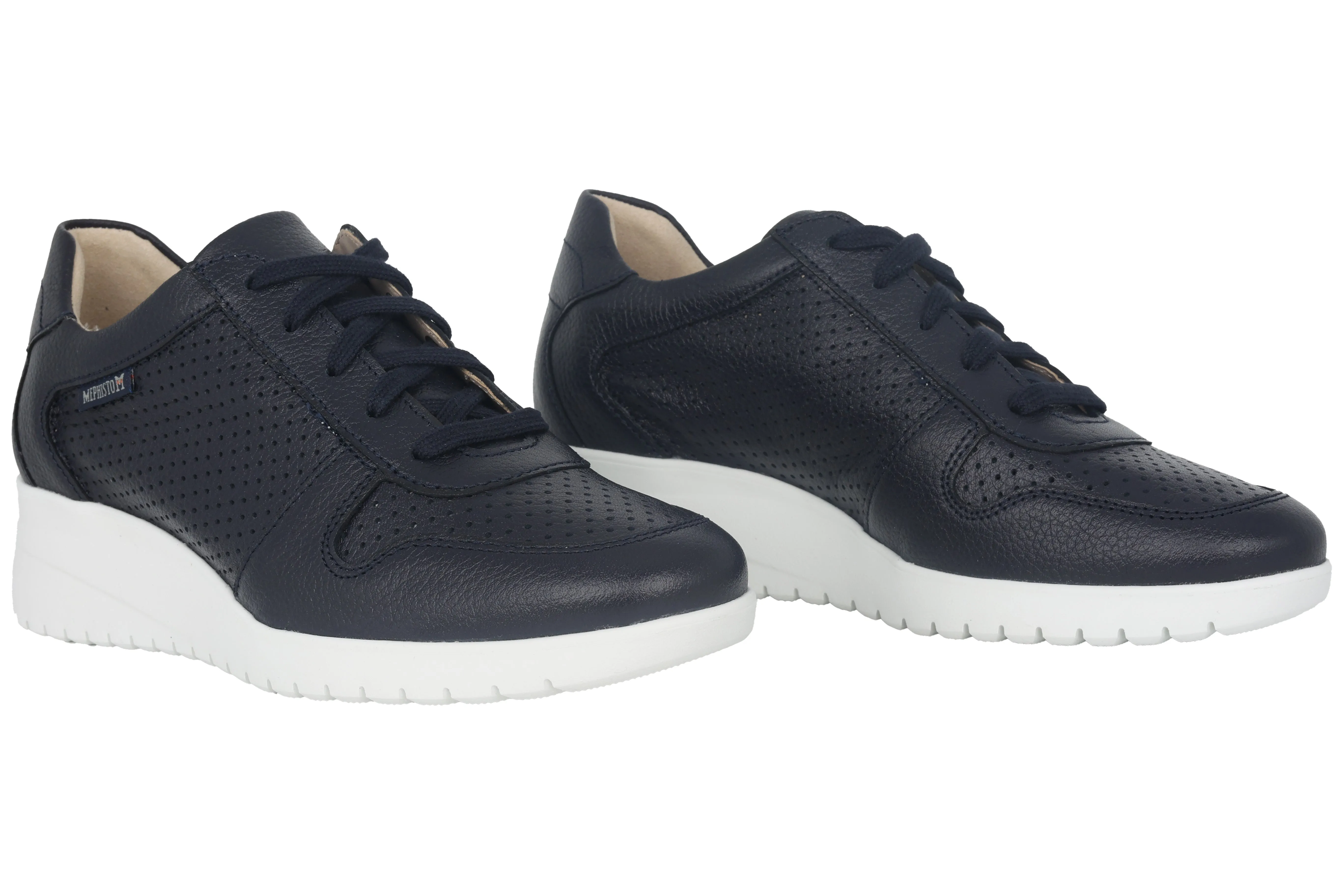 'Isa Perf' women's sneaker - blue