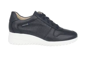 'Isa Perf' women's sneaker - blue