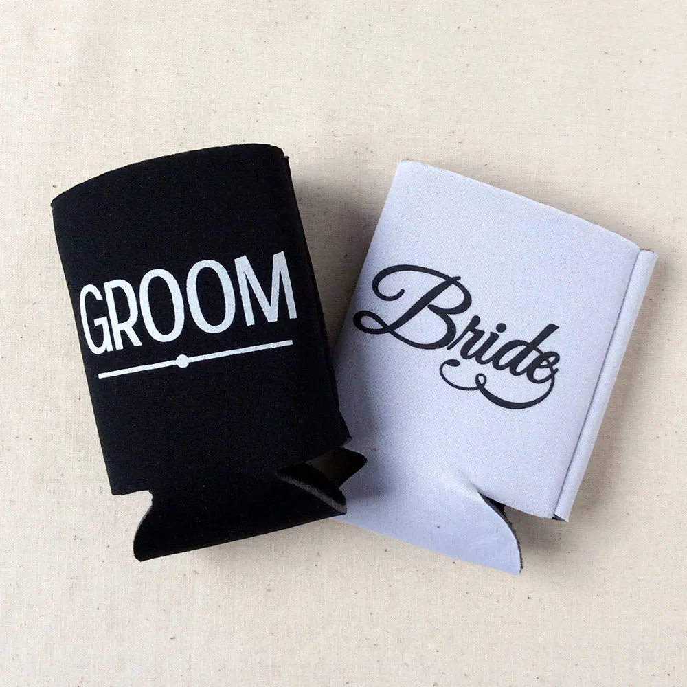 It All Started With A Beer - Wedding Can Cooler #209R