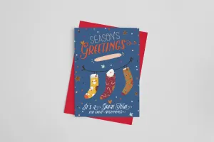 It's A Great Time Greeting Card