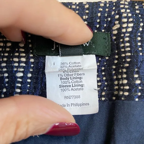 J. Crew Verona Woven Tweed Jacket