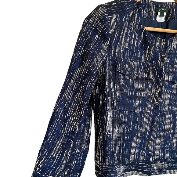 J. Crew Verona Woven Tweed Jacket