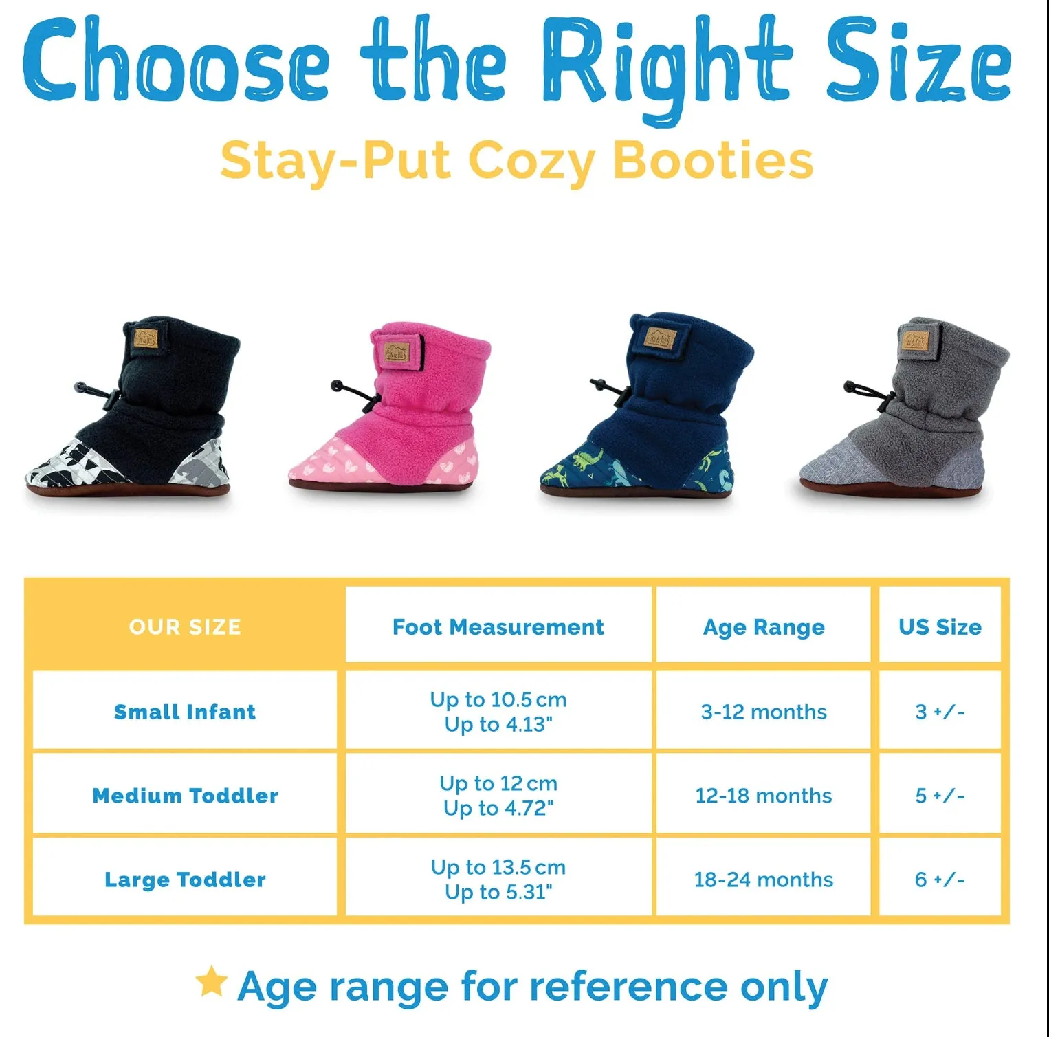 Jan & Jul Baby Stay-Put BSA Cozy Booties
