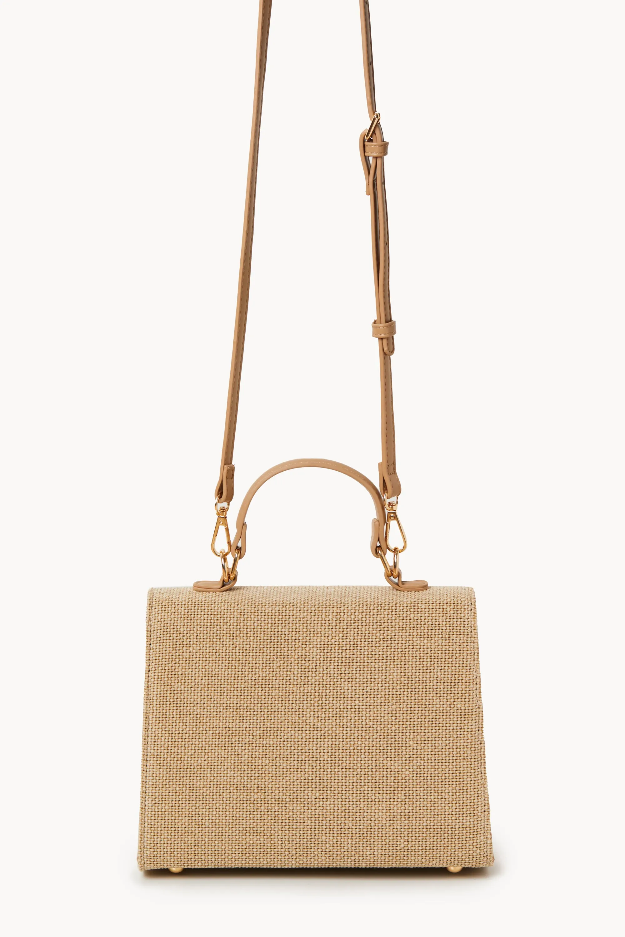 Jeannie Natural Woven Purse