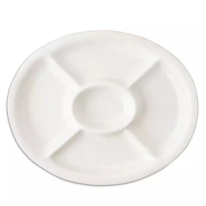 Juliska - Puro Crudite Platter - Whitewash