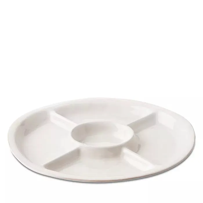 Juliska - Puro Crudite Platter - Whitewash