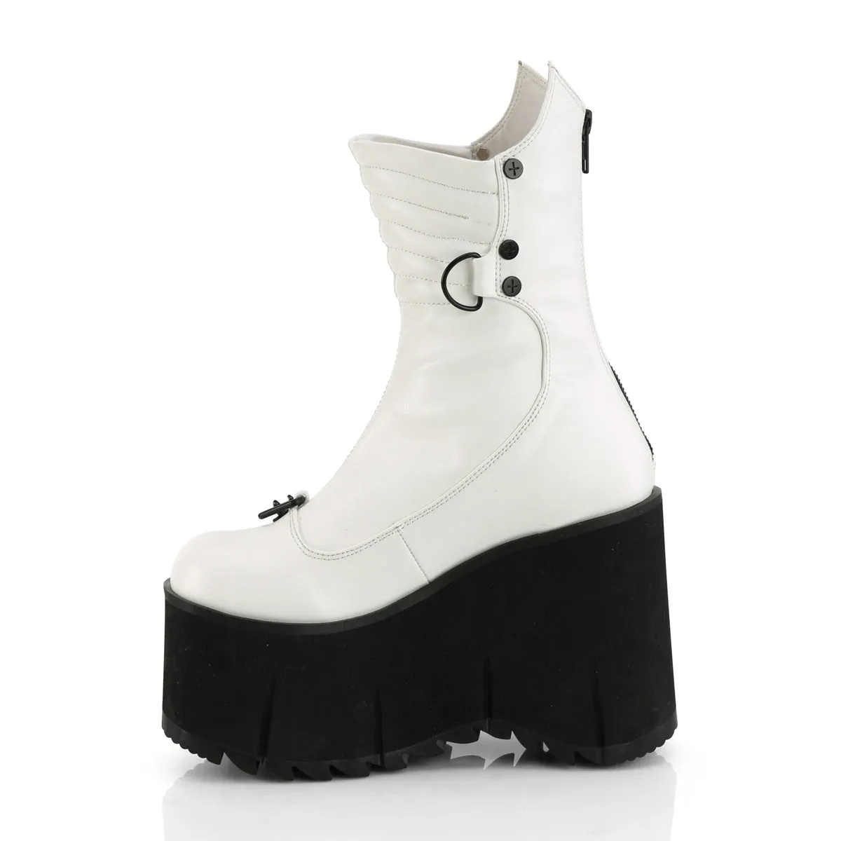 KERA-130  White Vegan Leather