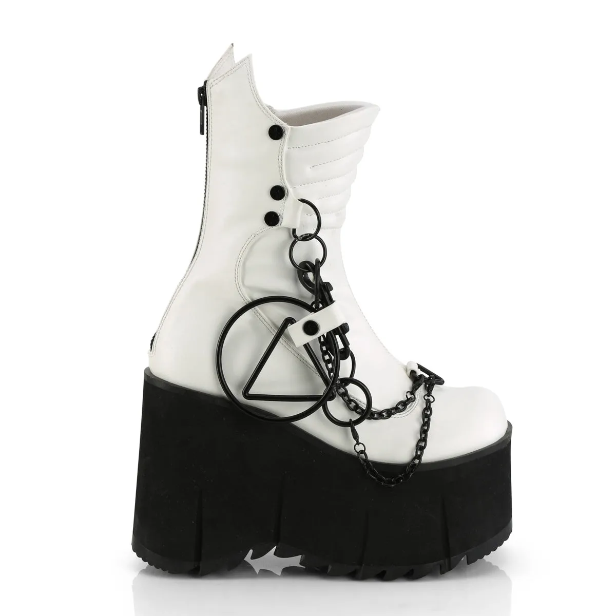 KERA-130  White Vegan Leather