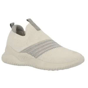 Ladies Soft Style Soft Cassia Sneaker - White