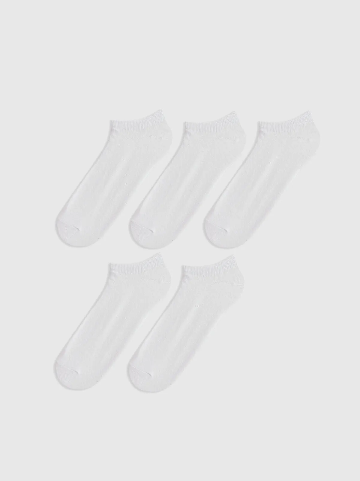 LCW ACCESSORIES Men's Booties Socks 5-pack