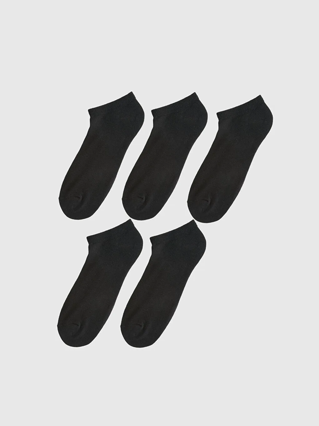 LCW ACCESSORIES Men's Booties Socks 5-pack