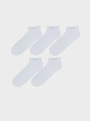 LCW ACCESSORIES Men's Booties Socks 5-pack