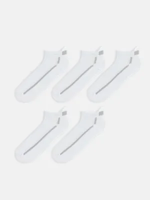 LCW ACCESSORIES Patterned Men's Booties Socks 5-pack