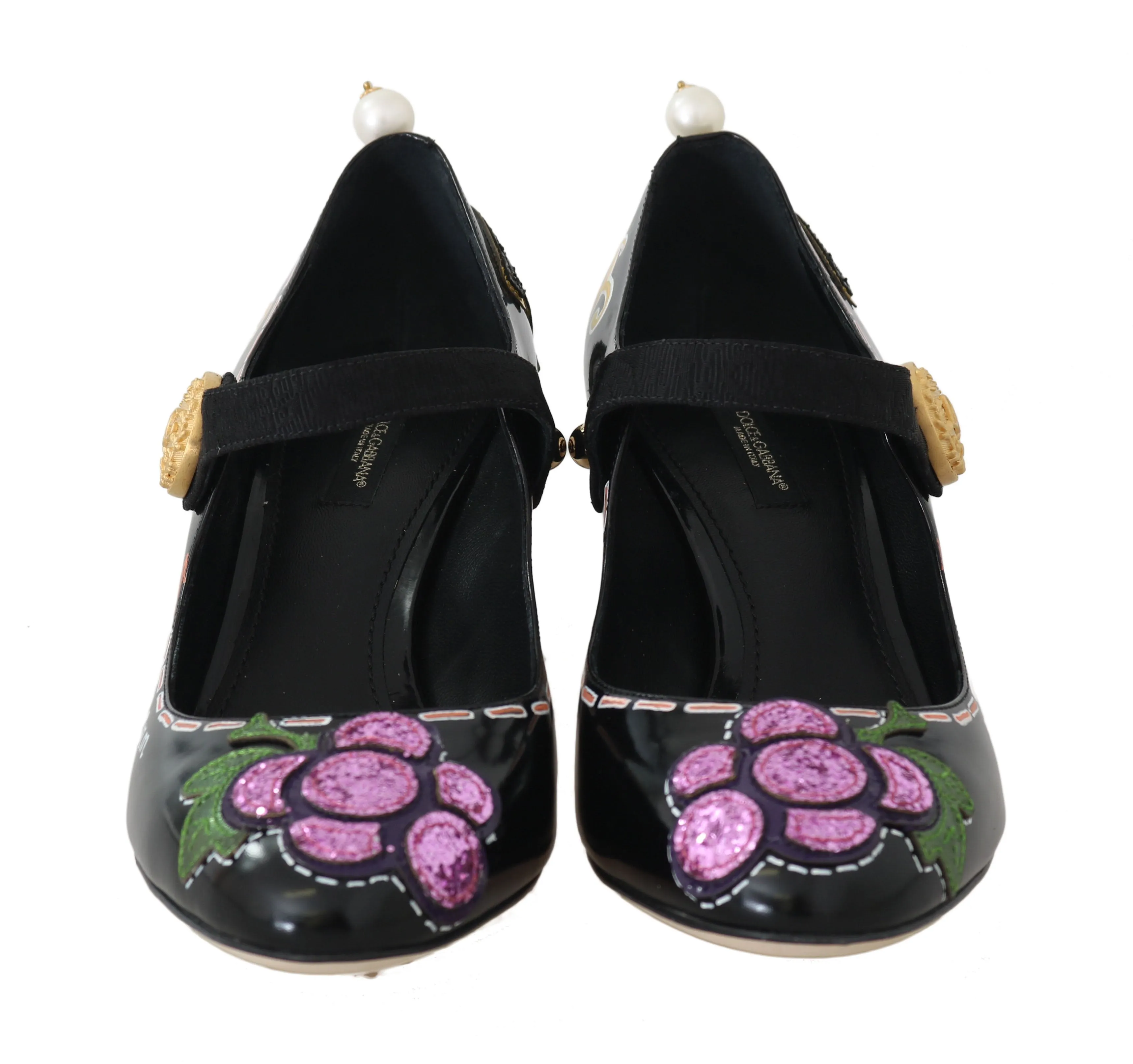 Leather Sequined Hand Painted
