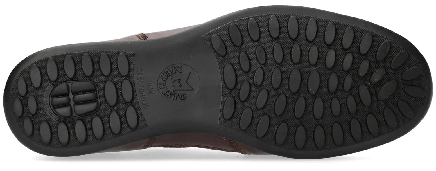 'Leon' men's lace-zip sneaker - Brown