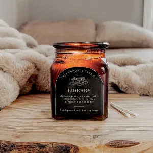 Library | Book Lover Apothecary Candle