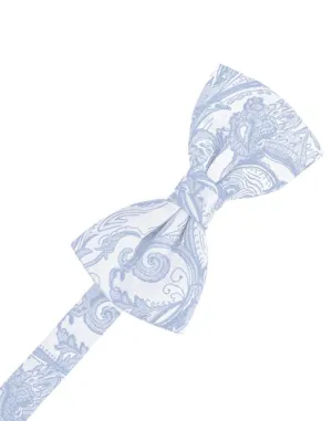 Light Blue Tapestry Kids Bow Tie